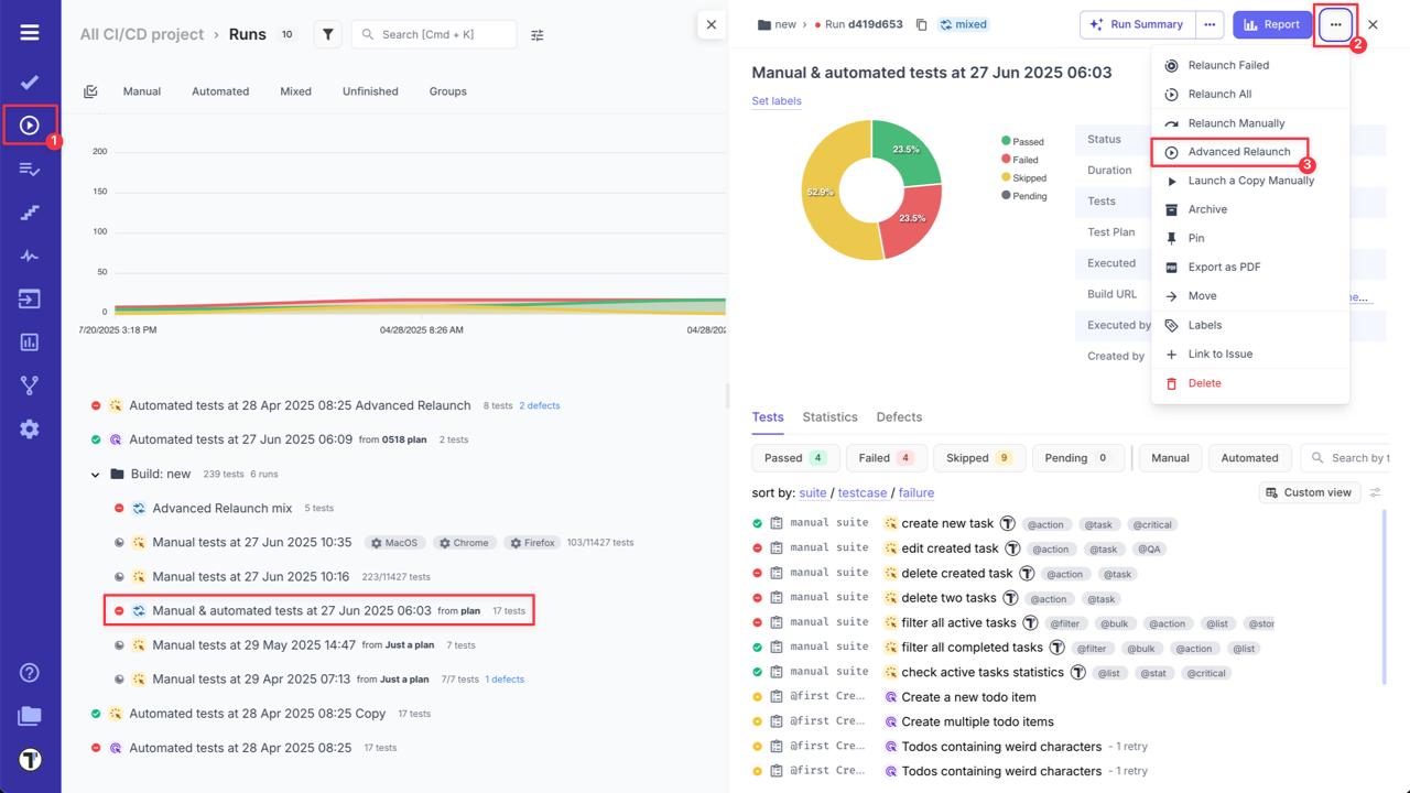 Testomat.io - relaunched Run