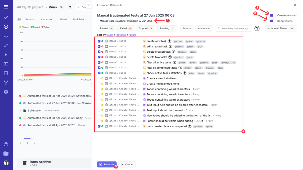 Testomat.io - relaunched Run