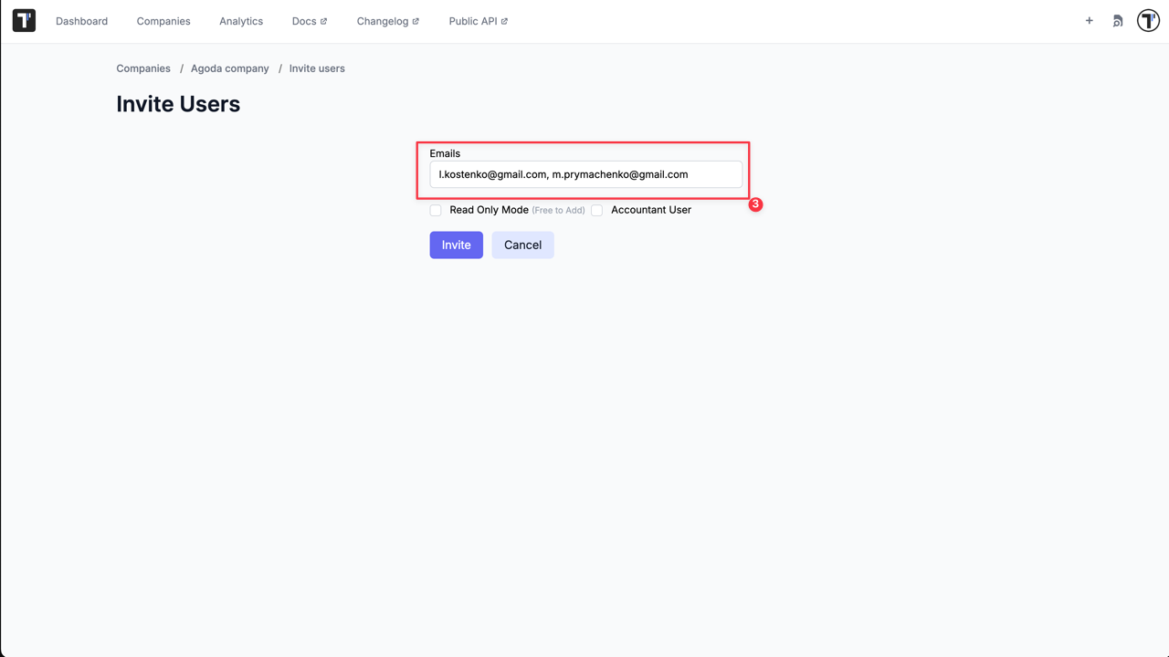 Testomatio - Invite_users